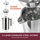 thumbnail image 2 of Cafetera Mueller Austria Prensa Francesa Doble Aislado 310 de Acero Inoxidable, 2 of 3