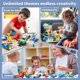 thumbnail image 4 of Bloques de construcción FUN LITTLE TOYS, 1100 piezas, 17 colores y 147 formas, 4 of 7