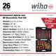 thumbnail image 5 of Juego de herramientas aisladas Wiha 26 piezas 1000 V VDE, 5 of 9