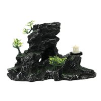 Magideal - Adorno De Piedra Para Decoración De Peceras, Adorno Creativo, Casas De Descanso, Decoración De Paisajismo Para Juegos, Adorno De Acuario Para Pecera