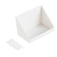 thumbnail image 3 of Estantes Flotantes Organizador Bisel Contenedor Para Lip Glaze Lipstick Office White, 3 of 3