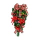thumbnail image 4 of Guirnalda Colgante De Puerta Delantera Con Forma De Lágrima De Navidad Artificial Para Sala De Estar, 4 of 5