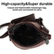 thumbnail image 4 of Bolso bandolera con múltiples bolsillos y correa, bolso de viaje ligero, bolso de mano diario para teléfono móvil., 4 of 5