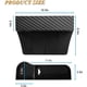 thumbnail image 2 of Organizador de espacio para asientos de coche, paquete de 2 organizadores multifuncionales con portavasos de cuero sintético, bolsillo lateral para consola de coche con puerto de carga USB, para teléf, 2 of 7