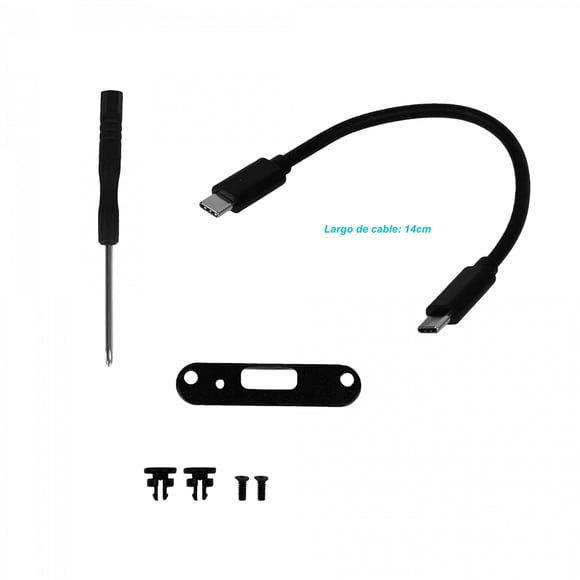 USBC-M2 M.2 NVMe Cofre 3.1 USB-CM/M  Type-C para SSD 10gbps inc-Cable