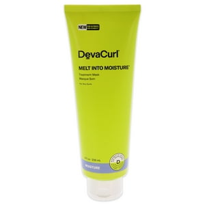 Devacurl - Mascarilla De Tratamiento Hidratante Melt Into Hidratante-Np De Para Unisex - Mascarilla De 8 Oz