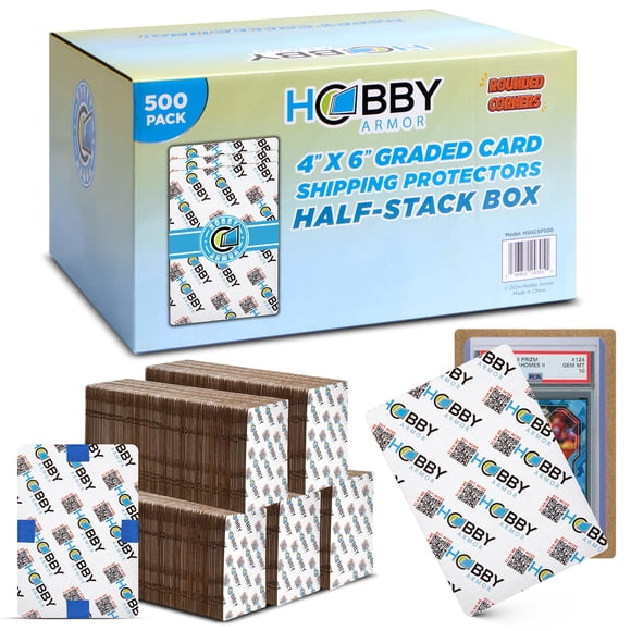 Protector de cartas Hobby Armor 10 × 15 cm (paquete de 500)