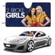 thumbnail image 1 of Chicas sin Blanca Parasol para Parabrisas Delantero Protector Plegable, Visera Solar para Auto Bloquea Rayos UV Mantiene tu Vehículo Fresco140cm*76cm, 1 of 6
