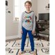 thumbnail image 1 of Pijama Niño Algodón Estampado Gamer Gris azul 4, 1 of 7
