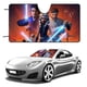 thumbnail image 1 of Star Wars: Guerras Clon Parasol para Parabrisas Delantero Protector Plegable, Visera Solar para Auto Bloquea Rayos UV Mantiene tu Vehículo Fresco 130cm*70cm, 1 of 6