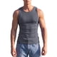 thumbnail image 1 of INSPIRE CHIC Camiseta de Tirantes a Rayas sin Mangas de Ajuste Delgado para Hombres Gimnasio S Gris Oscuro, 1 of 5