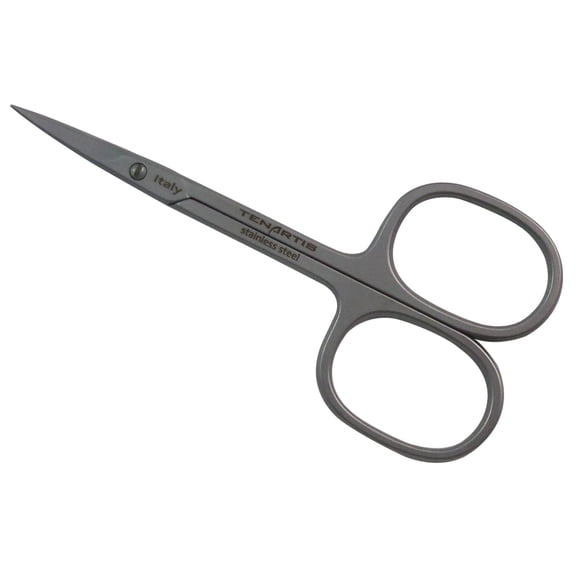 Tijeras para cutículas Tenartis de acero inoxidable 18 mm, fabricadas en Italia