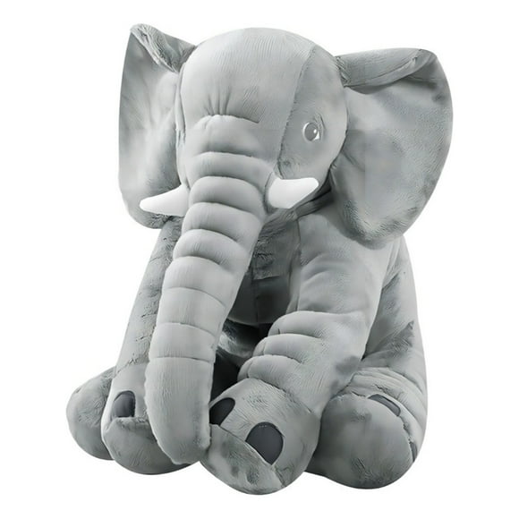 Peluche Almohada De Elefante Cojin Plush Apego Gris