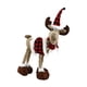 thumbnail image 1 of Adornos Navideños Lindos De Reno De Muñeca De Alce Navideño Para Decoración De Mesa Navideña Ciervo A Cuadros, 1 of 3