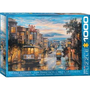 Puzzle Eurographics San Francisco Cable Car Heaven De 1000 Piezas