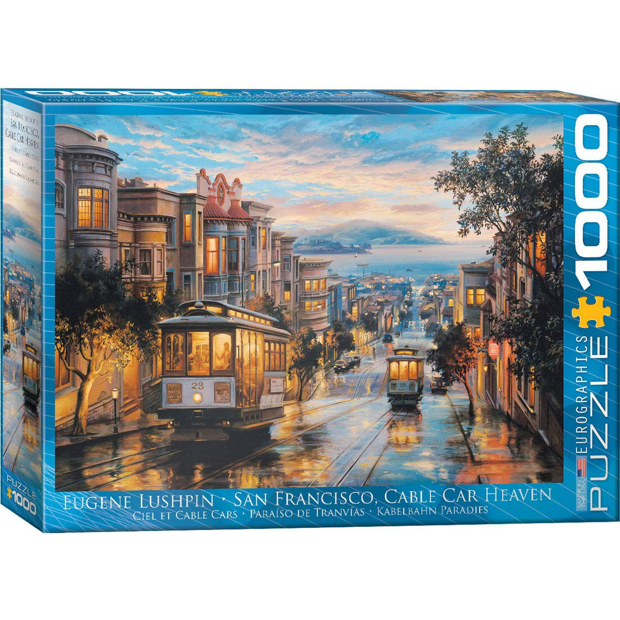 Puzzle Eurographics San Francisco Cable Car Heaven De 1000 Piezas