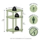 thumbnail image 3 of Mesa lateral Furinno JUST, juego de 2, 3 niveles, Turn-N-Tube, color pino ámbar, 3 of 6