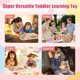 thumbnail image 5 of Tablero Montessori Soupost 8 en 1 para Niños Pequeños, 5 of 6