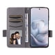 thumbnail image 4 of Funda Cartera para Motorola Edge 70 Fusion Tapa Flip con Ranuras y Soporte Gris, 4 of 5