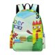 thumbnail image 1 of Numberblocks-theme Backpack, Campus style schoolbag Bookbag with Adjustable Shoulder Straps And Large Zip Compartment, Unisex Travel Bags.42x30x15cm, 1 of 6