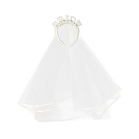 Bothyi - Diadema De Novia Con Velo, Tocado De Novia Para Boda, Despedida De Soltera, Graduación