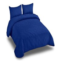 Alonso - Cubrecama Quilt De Verano Super Elegante Plaza Y Media 180X230 Cm Color Azul