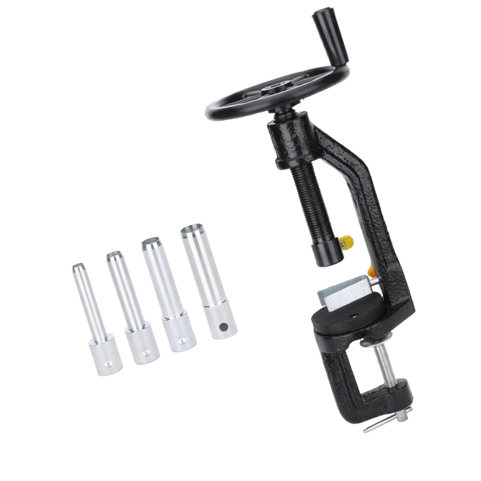 Ioensy - Juego De Perforadoras Con Tapón De Goma, Taladro Manual, Perforadora Manual Para Artículos No Metálicos