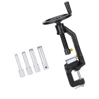 Ioensy - Juego De Perforadoras Con Tapón De Goma, Taladro Manual, Perforadora Manual Para Artículos No Metálicos