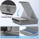 thumbnail image 2 of Soporte Almohada Tablet KDD Plegable Gris Con Bolsillos, 2 of 3