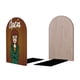 thumbnail image 2 of Daria Sujetalibros decorativos temáticos, tope para estantería con base antideslizante, uso dual para hogar y oficina - 2 piezas, 2 of 6