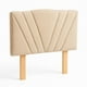 thumbnail image 2 of Respaldo 2 Plazas Tubular en V Beige, 2 of 4