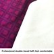 thumbnail image 4 of Mantel Luckin Sports 274x142 cm Rojo de Fieltro Impermeable, 4 of 6