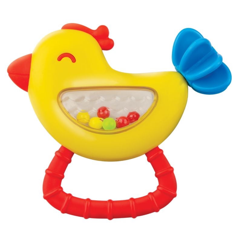 Winfun - Sonajeros Y Mordedores Agita Y Gira Pajarito Multicolor
