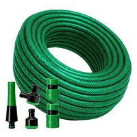 Klac Tools Market - Manguera Jardín Riego Agua 1/2 Pulgadas 50M Con Acoples