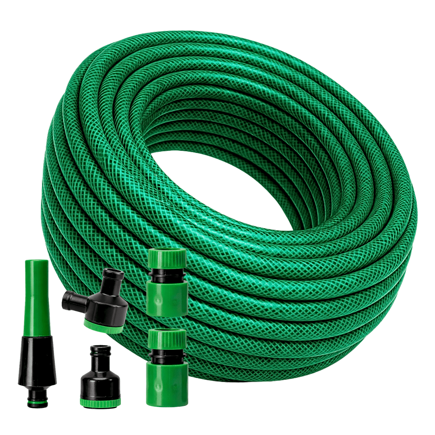 Klac Tools Market - Manguera Jardín Riego Agua 1/2 Pulgadas 50m Con Acoples