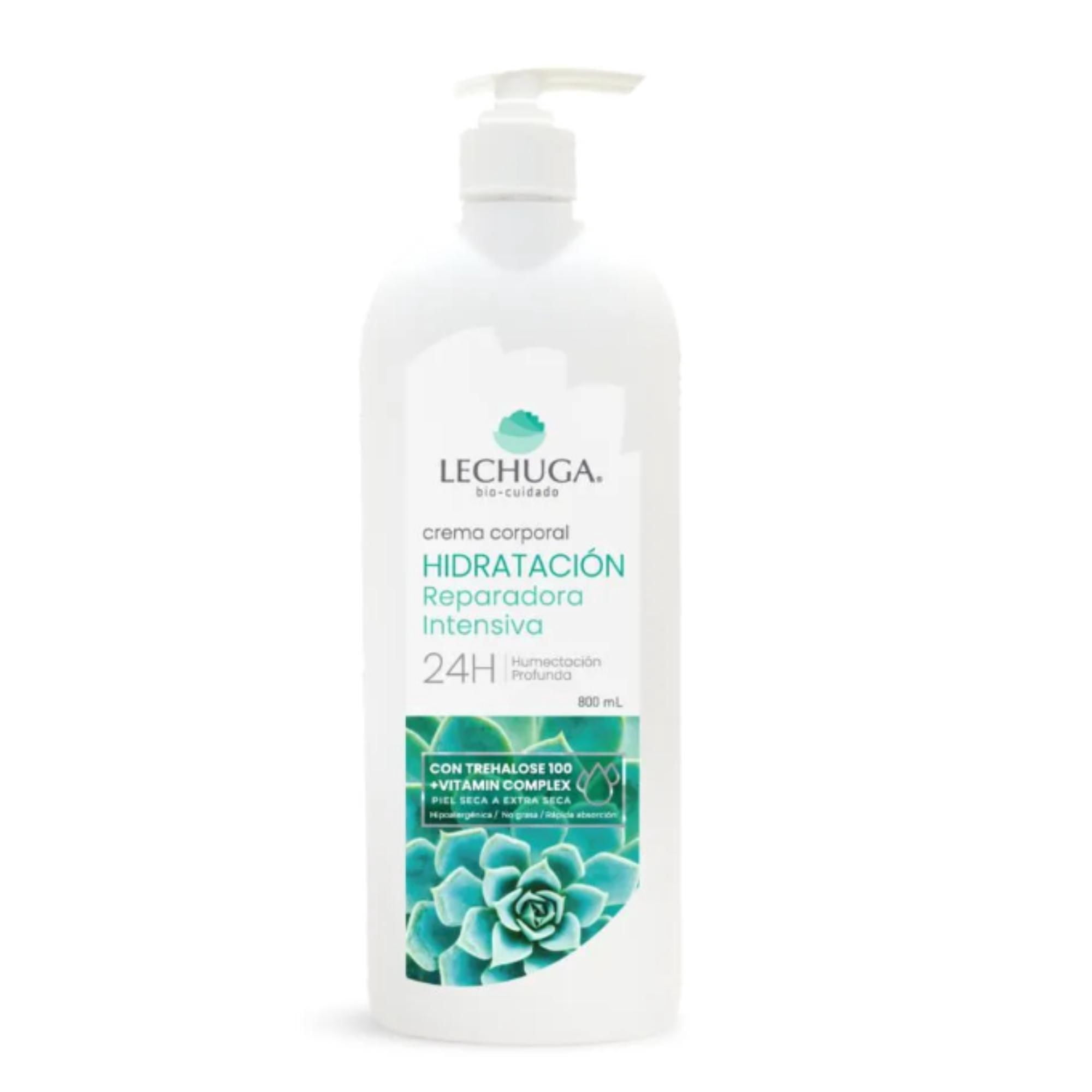 Crema Lechuga Corporal Nutrición Intensiva