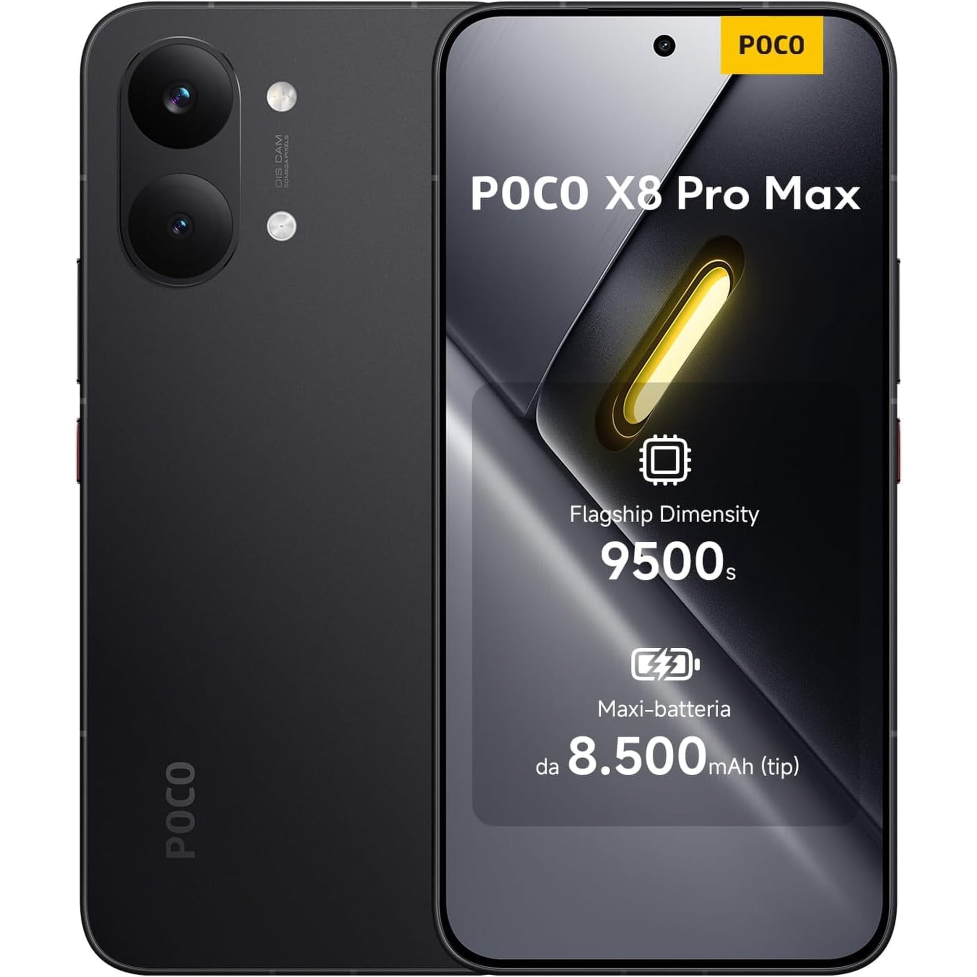 Smartphone Xiaomi Poco X8 Pro Max 5g Ai 256 Gb + 12 Gb Ram Negro