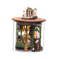 Magideal - Casa De Muñecas De Madera, Botella De Ensueño En Miniatura, Artesanía, Pequeño Rompecabezas 3D, De Modelo De Casa De Muñecas Para Niños Pequeños , Estilo D