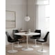 thumbnail image 2 of Pack 2 Sillas Tulip Giratoria Con Pedestal Blanco Iron - Negro, 2 of 3