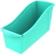 thumbnail image 2 of Librera Storex, tamaño grande, entrelazada, de plástico, color verde azulado, paquete de 6, 2 of 8