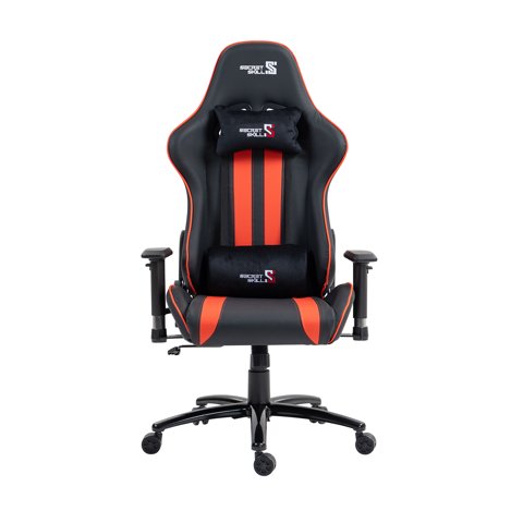 Secret Skill - Silla Gamer Runner Negro/Rojo
