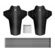 thumbnail image 1 of 2 uds guardabarros de bicicleta suministros accesorios de fácil instalación guardabarros delanteros traseros de bicicleta para bicicleta de carretera, 1 of 5