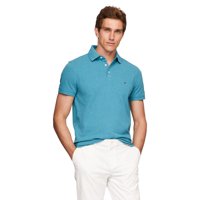 Polo Tommy Hilfiger 1985 Slim De Manga Corta Para Hombre