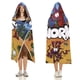thumbnail image 3 of Snorks Manta Capa con Capucha Anti-Bolitas, Manta de Lana Ártica Suave, Manta Portátil de Felpa Ligera y Lujosa, Poncho para Siesta en Casa y Oficina, 100*130cm, 3 of 6