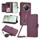thumbnail image 1 of Honor X9C/Magic 7 Lite Funda Billetera con Cierre Magnético, Morado Oscuro, 1 of 6