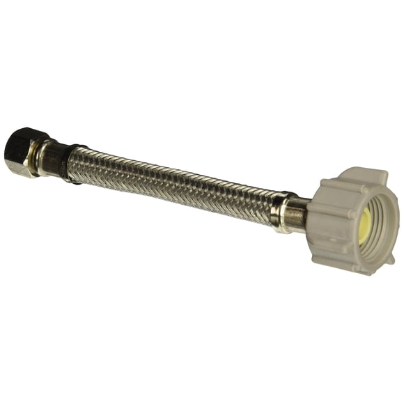 Línea de suministro para inodoro de acero inoxidable trenzado Fluidmaster PRO1T06