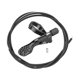 thumbnail image 2 of Palanca De Control Remoto De La Colgadilla De Seguridad De La Bicicleta Con Cable Y Tapa Final Para Montar Negro, 2 of 5