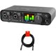 thumbnail image 1 of Interfaz de Audio Motu M2 2x2 USBC ESS Sabre32 con Cable XLR, 1 of 3