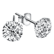 thumbnail image 1 of Aros Tpito Acero Quirúrgi Zircon Aaa Cristal Tslb01 3mm 1par, 1 of 3