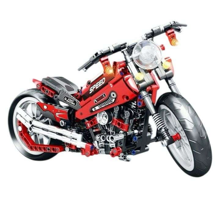 Oem - Kit De Construcción Moto Deportiva De Carrera Moticicleta R